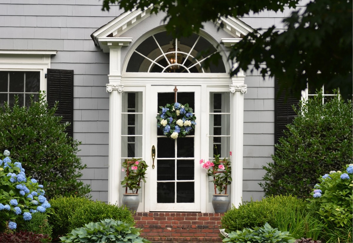 luxury home entrance